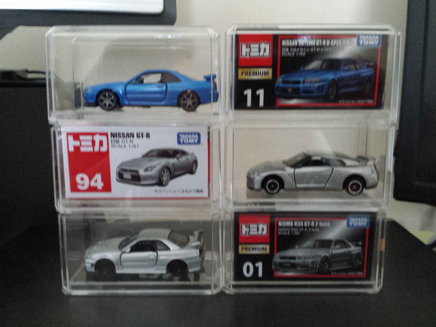 Illustration for article titled A display case for Tomica, Matchbox, Tarmac Works, and others